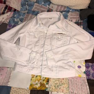 Hudson white jean jacket!!
